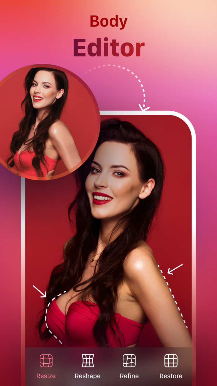 Retouch and Face editor - FaceAI