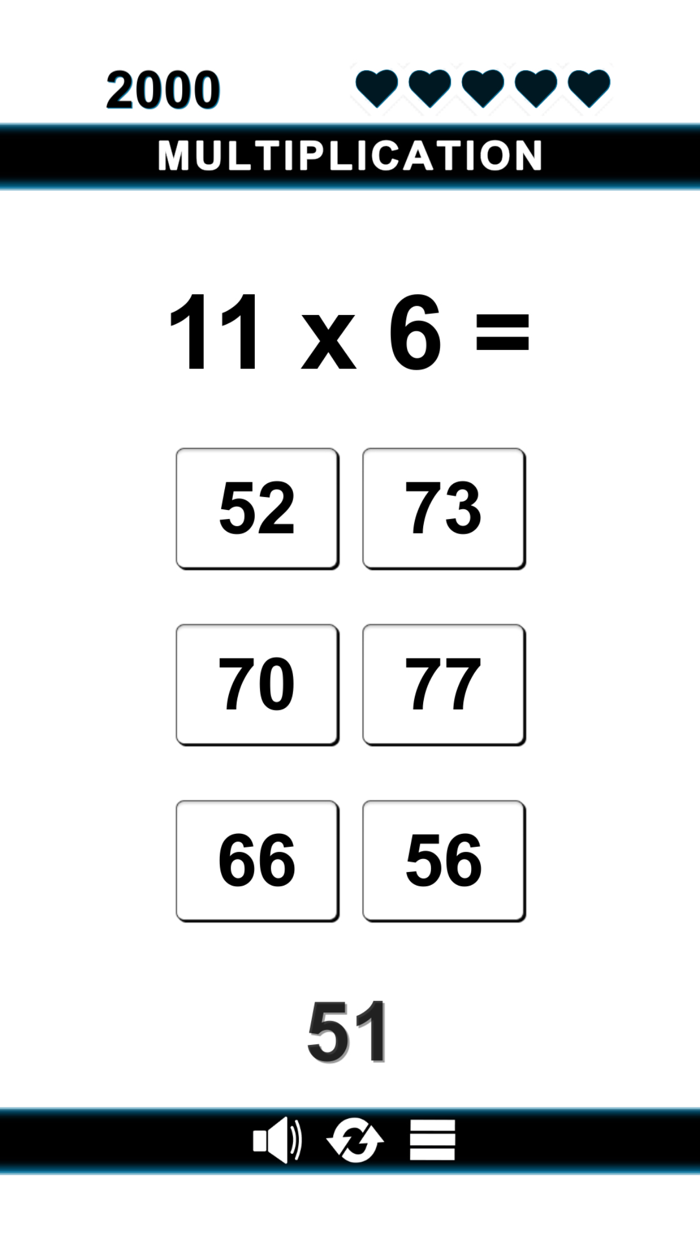 Simple Math Cards