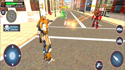 Superhero Robot Action Game Screenshot