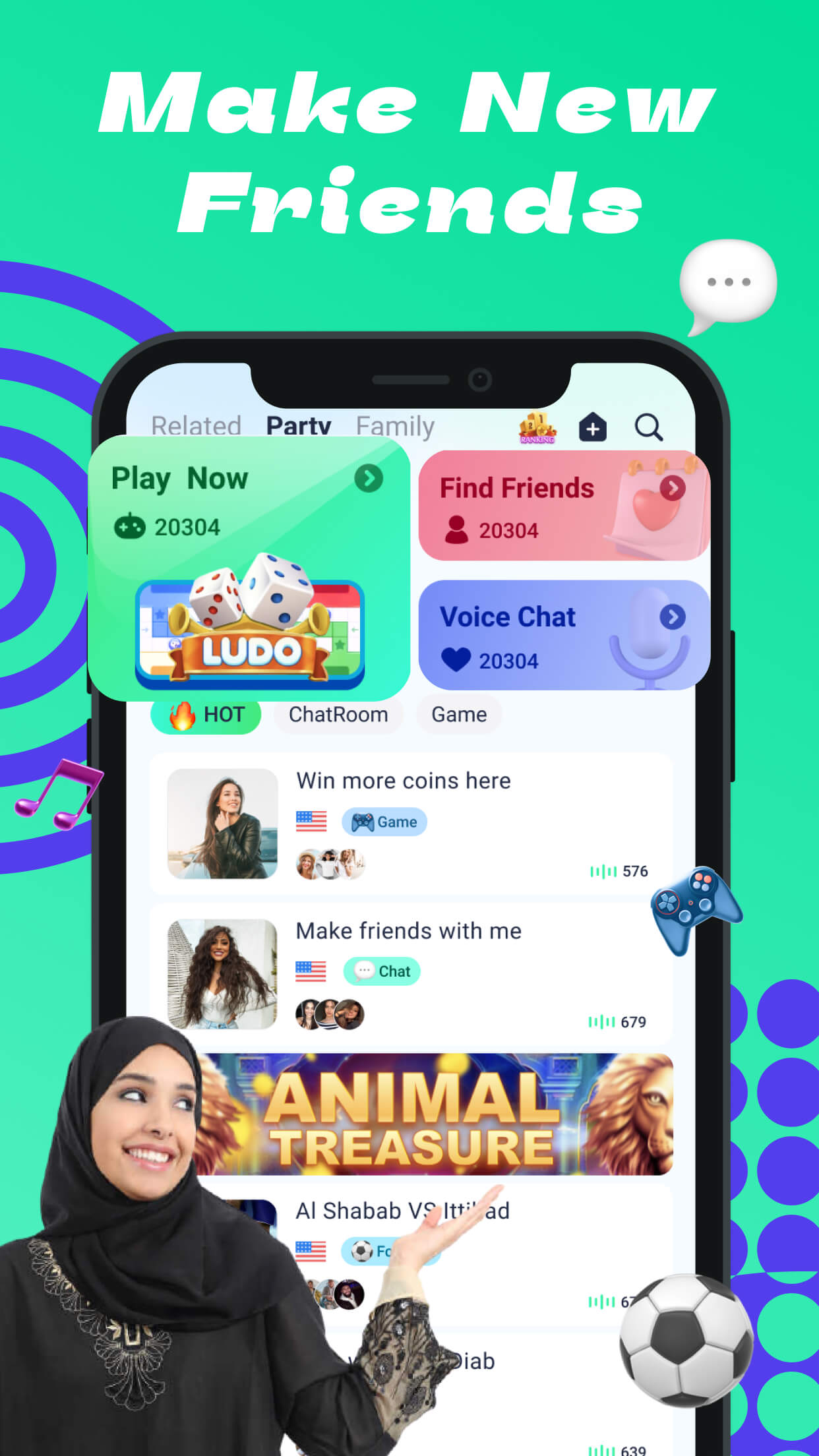 GOGO-Voice Chat & Play