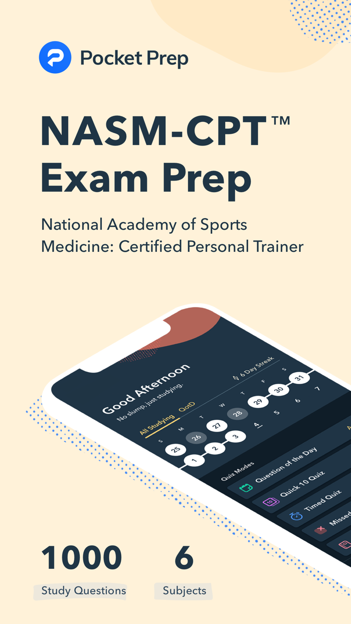 NASM CPT Pocket Prep