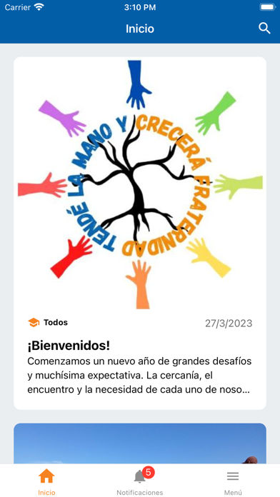 Colegio y Liceo Santo Domingo Screenshot