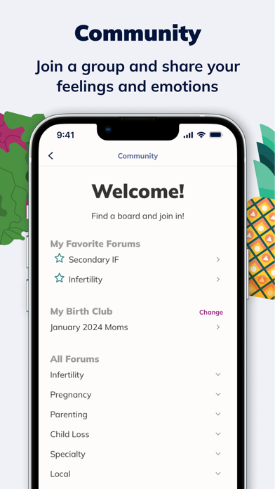 Pregnancy & Baby App: The Bump Screenshot