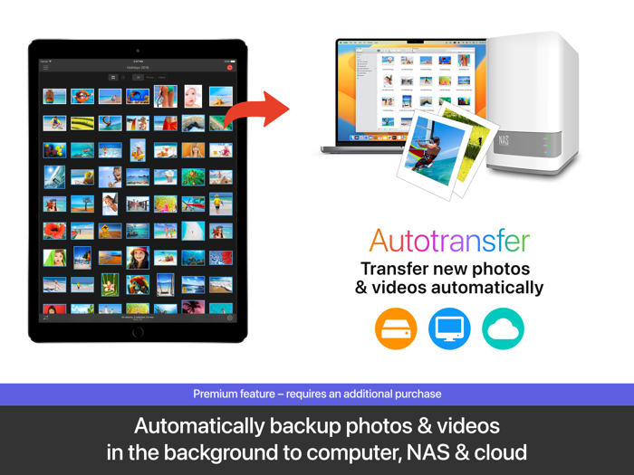 PhotoSync – transfer photos