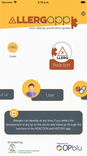 Allergapp screenshot 2