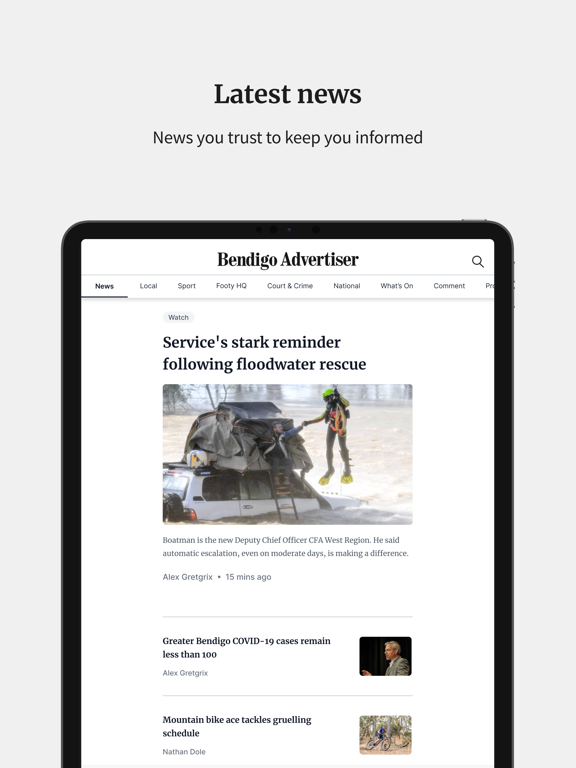 App screenshot