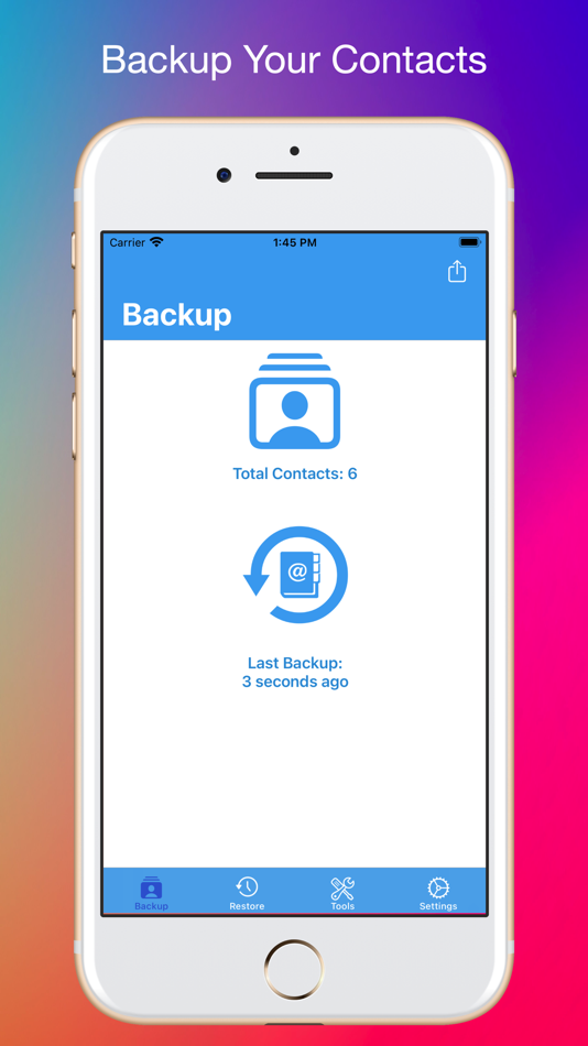 #1. Contacts Backup Utility (iOS) Podle: Ebrahim Rahban