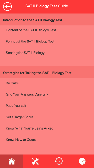 SAT 2 Biology Exam Prep Screenshot