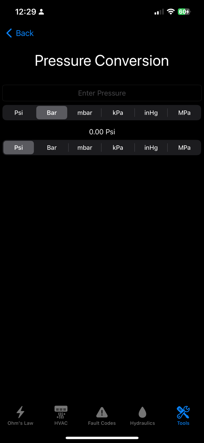 Equipment Service Tool