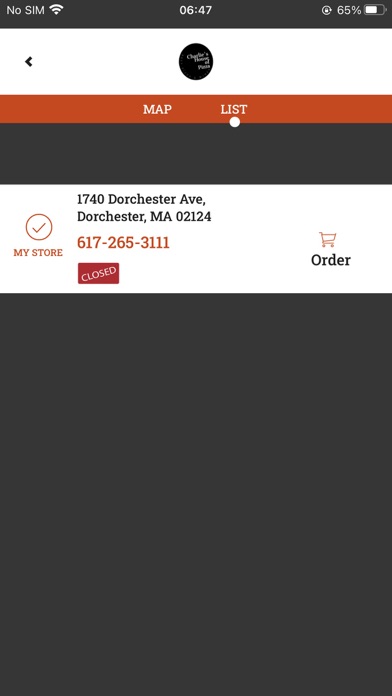 Charlies Pizza Screenshot