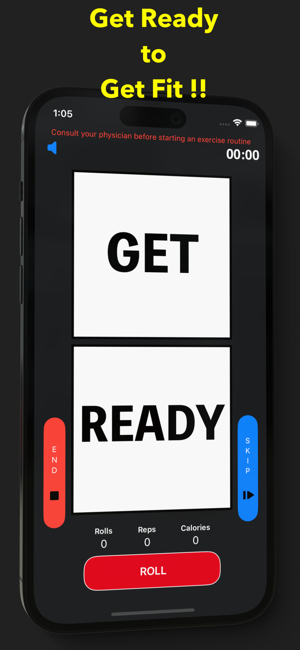 ‎Workout Dice: Random Fitness Screenshot
