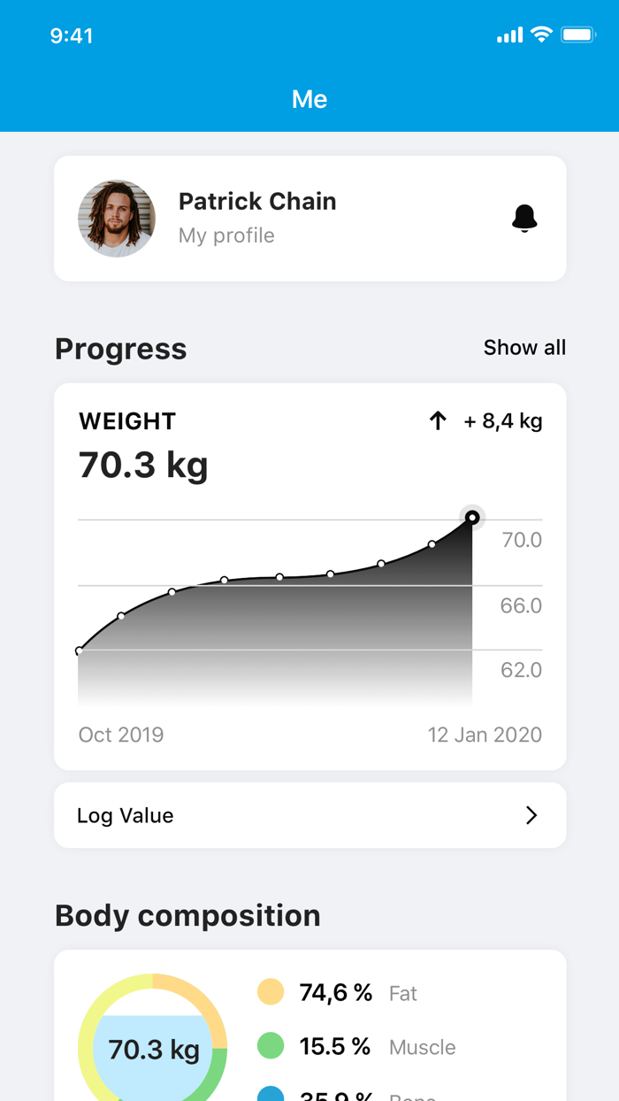 Asdrubal health and training