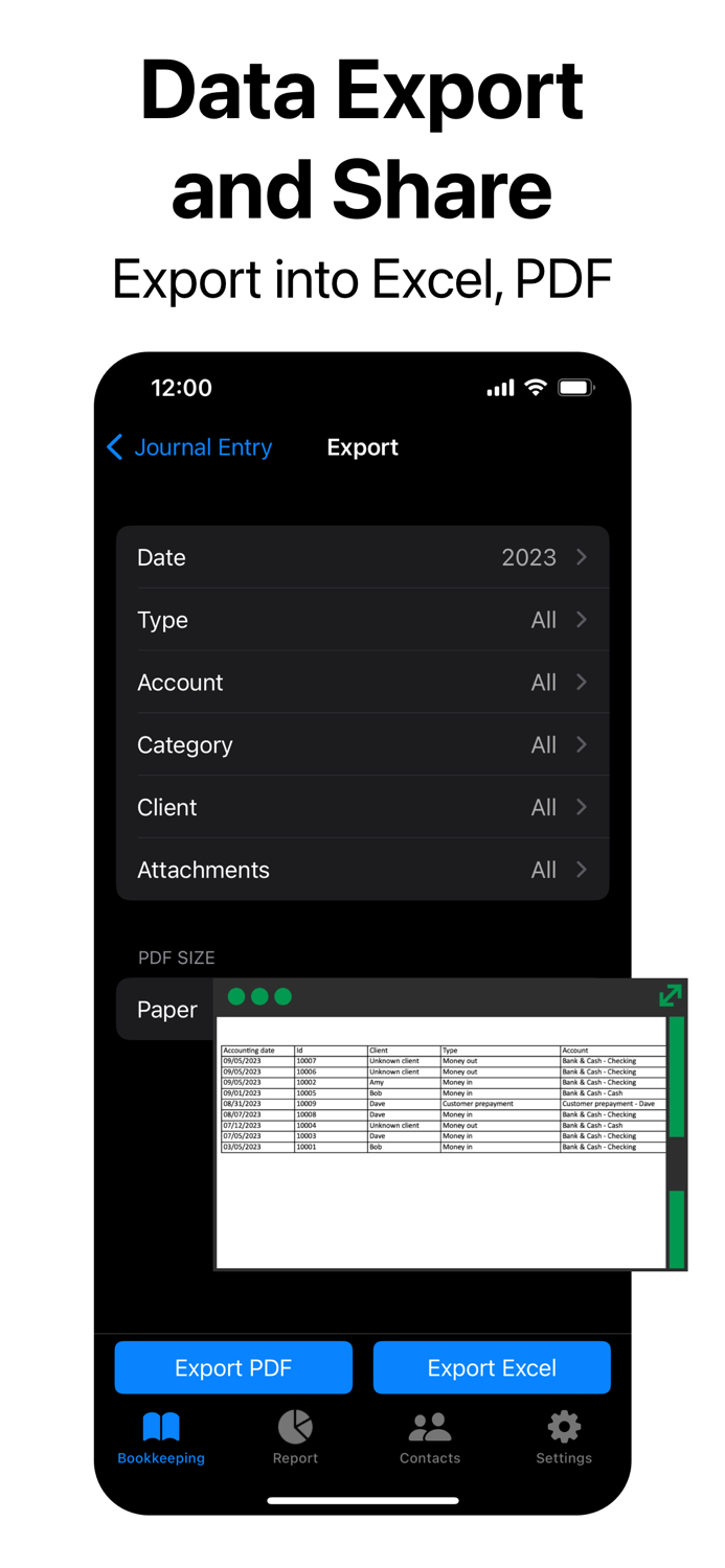 Accounting Pie - Bookkeeping