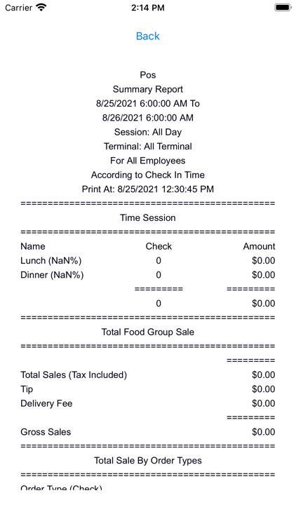 Herohomepos Boss Report