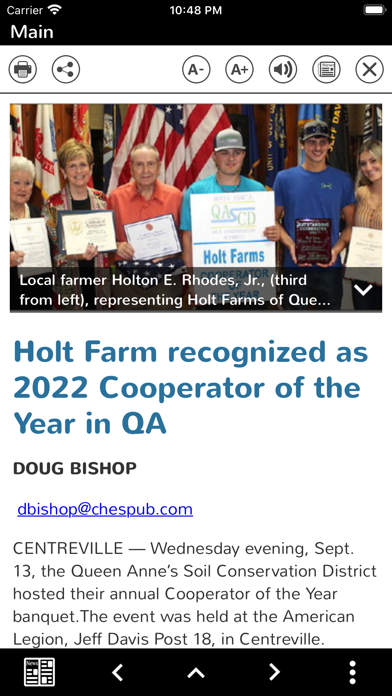 Bay Times / Record Observer Screenshot