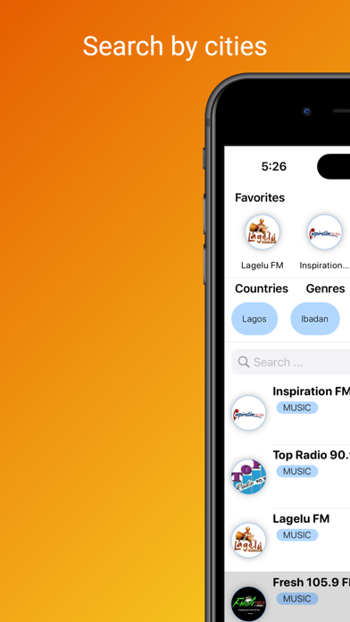 Nigeria Radio Stations Online Screenshot
