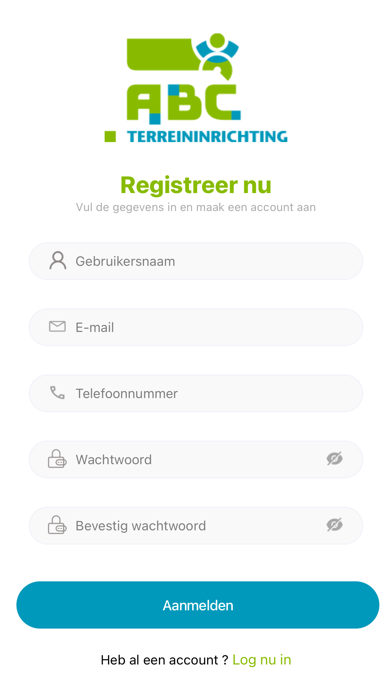 ABC Terreininrichting Screenshot