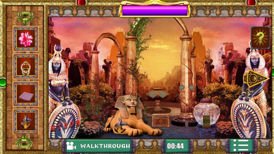 #1. Infinite Ancient Room Escape (iOS) 由: Vembarasi Mariyappan