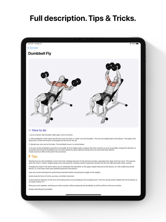 Screenshot #4 pour FitHub - Fitness Workout Guide