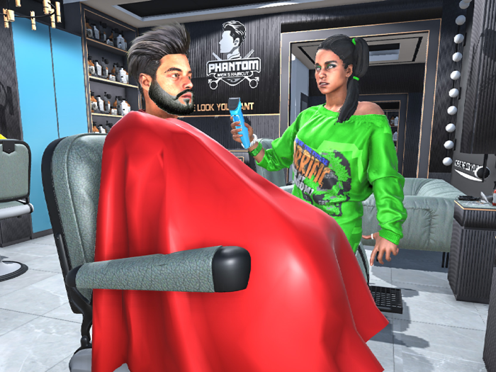 Barber Shop Hair Cut Game