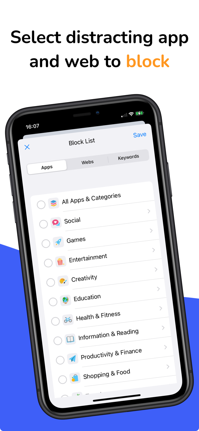 Blocker App Block app Focus