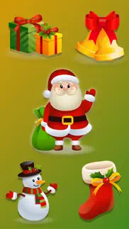 christmas stickers -wa message iphone screenshot 2