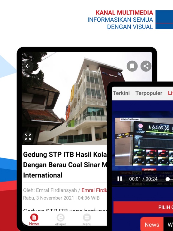 BeritaSatu iPad screenshot 4 - News app