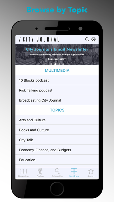 City Journal Screenshot