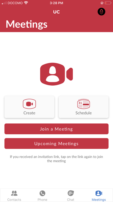 DOCOMO PACIFIC UC Screenshot