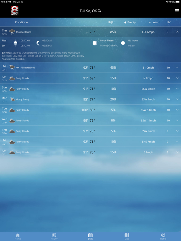 Screenshot #6 pour KTUL WX