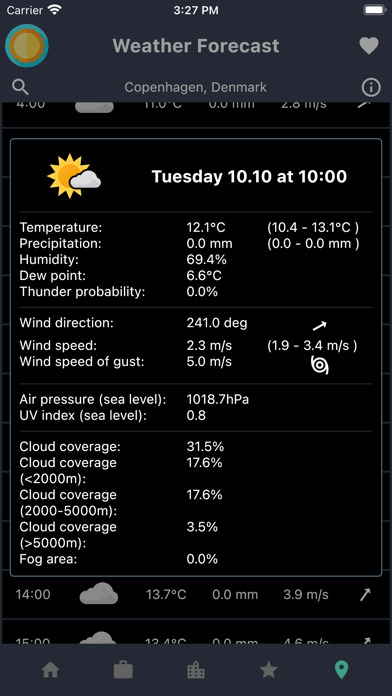 BV Weather Screenshot