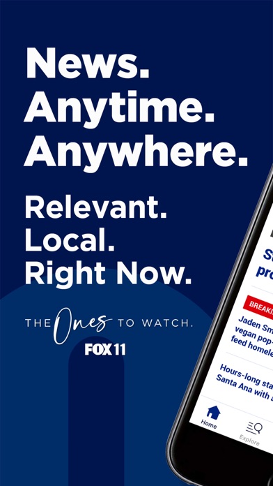 FOX 11 Los Angeles: News Screenshot