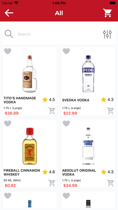 Southwestern Liquor & Wine Screenshot
