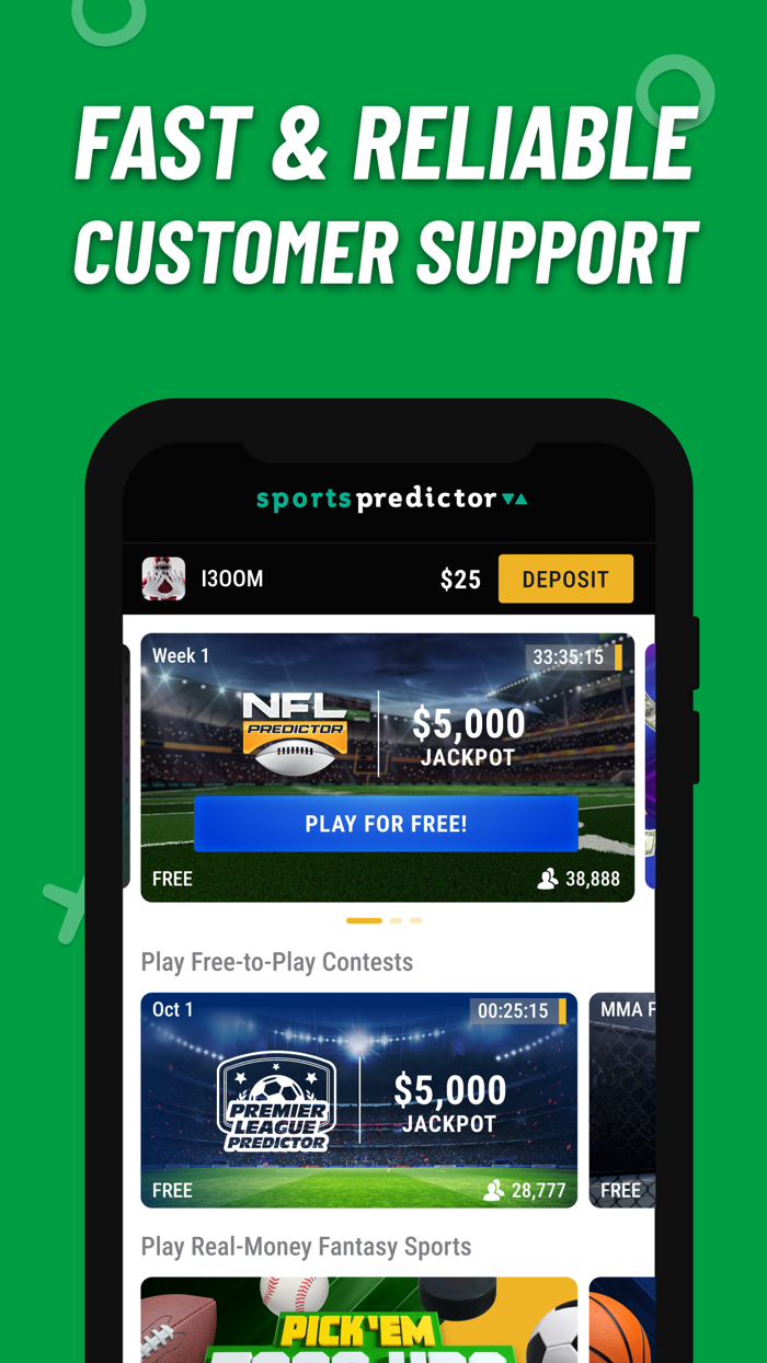 Sports Predictor Fantasy Game