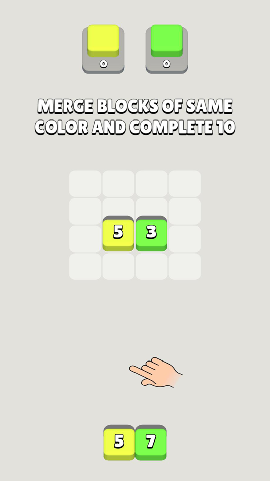 #4. 3D Block Puzzle: Merge Blocks (iOS) Podle: Rubik Games