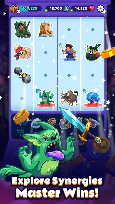 SpinCraft: Roguelike Puzzle Hack screenshot 6 - game app interface