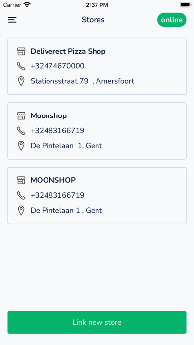 Deliverect for Couriers Screenshot