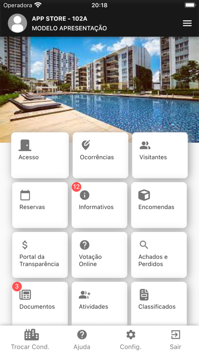 Suporte Condominial Comunic Screenshot