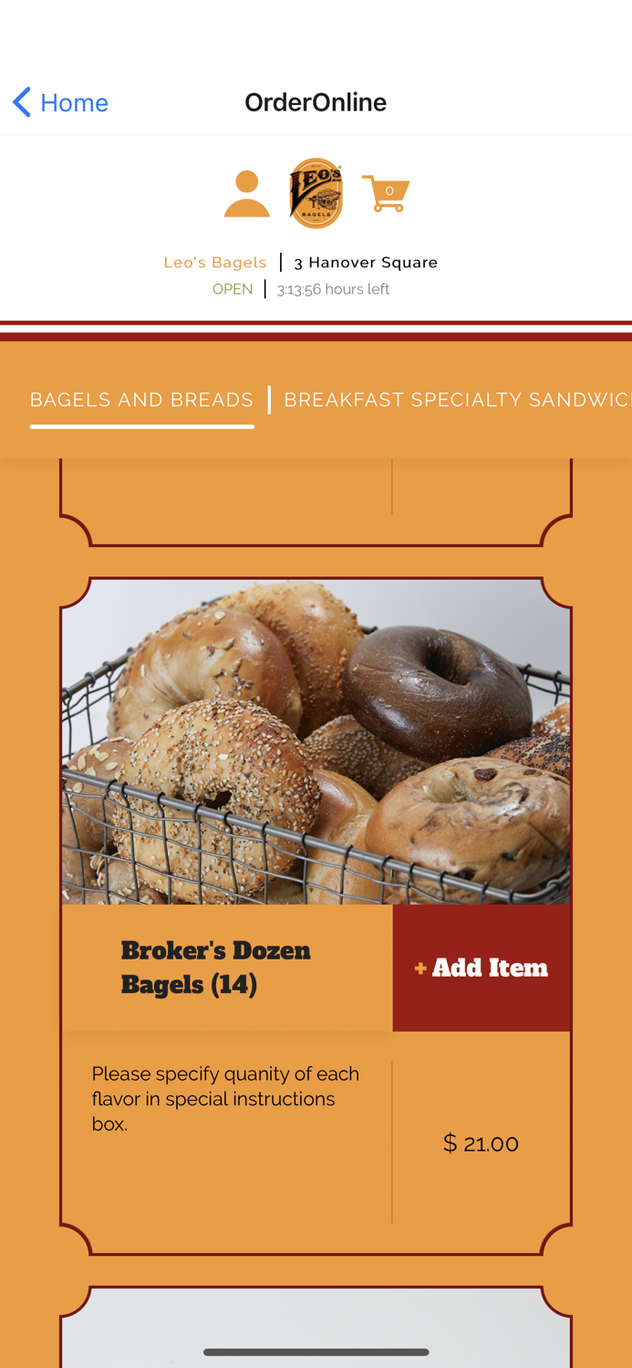 Leos Bagels