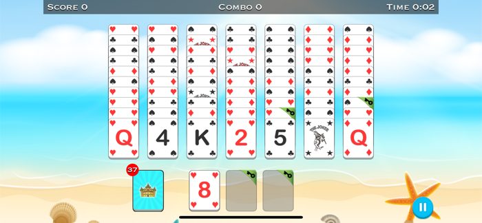Solitaire  3 Card Slots