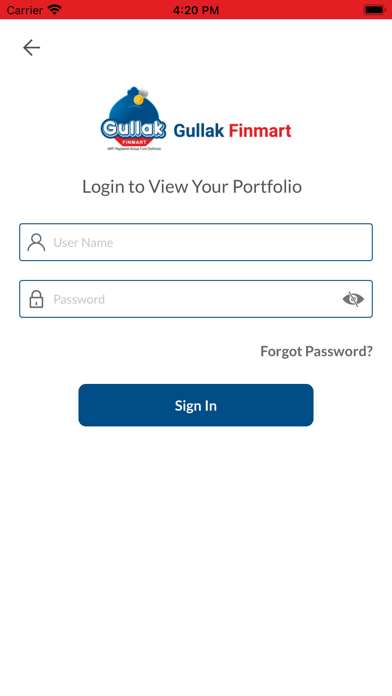 GULLAK FINMART Screenshot