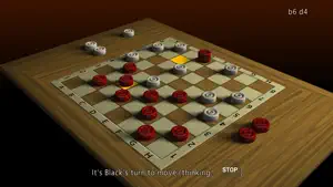 3D Checkers Game screenshot 3