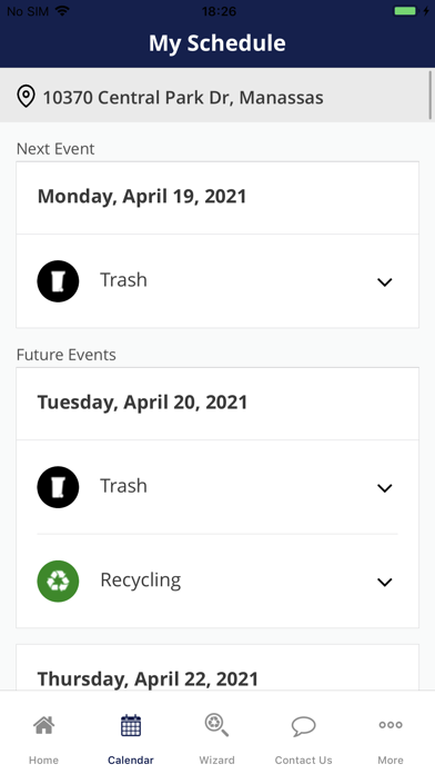 American Disposal Services Screenshot