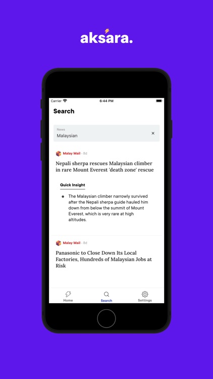 Aksara: Intelligent News