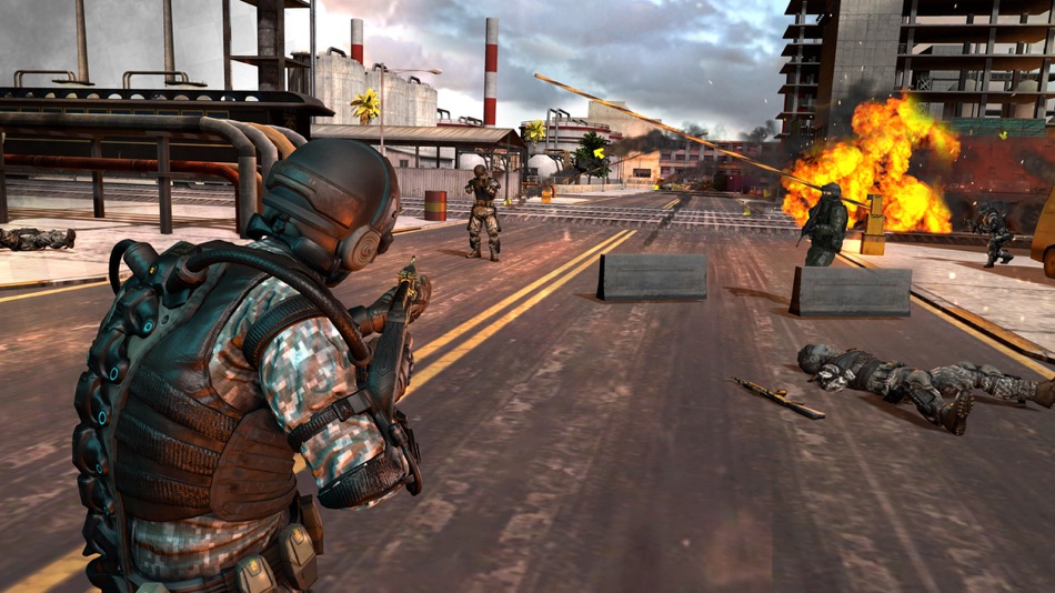 #5. Railroad Security Commando FPS (iOS) By: Sahir Lakhani