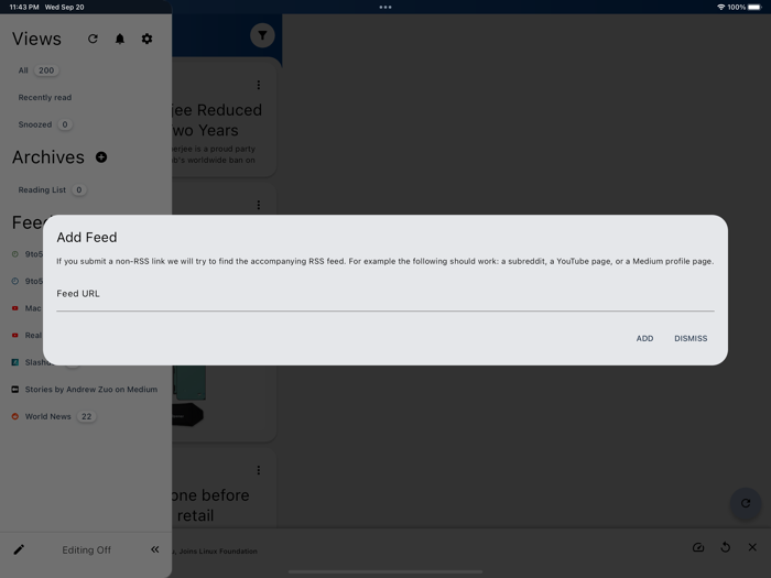 Stratum - RSS Atom Feed Reader