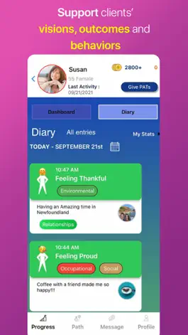 Game screenshot minderPRO: Health Coach CRM hack