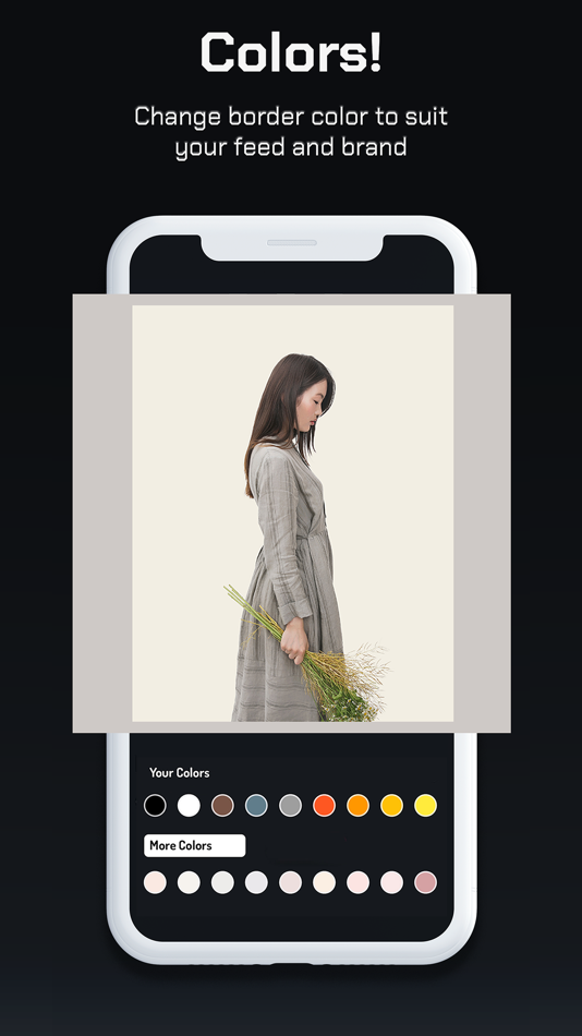#3. WhiteGram - Easy Photo Borders (iOS) By: KyuBid Ltd