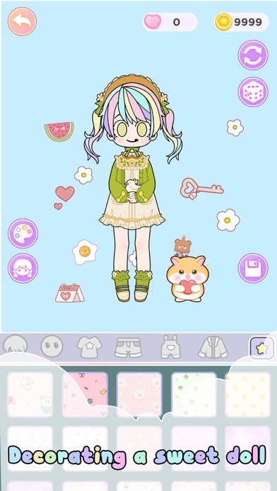 Pastel Doll: Dress Up Game Screenshot