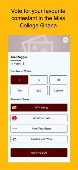 Game screenshot Miss College Ghana apk